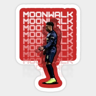 Jesse Lingard Moonwalk Sticker